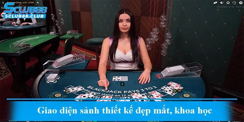 Giao diện thiết kế đẹp mắt, khoa học