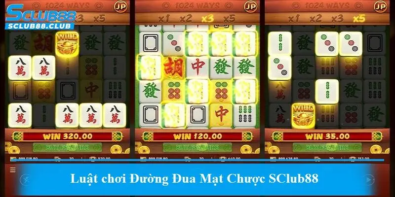 Luật chơi Đường Đua Mạt Chược SClub88